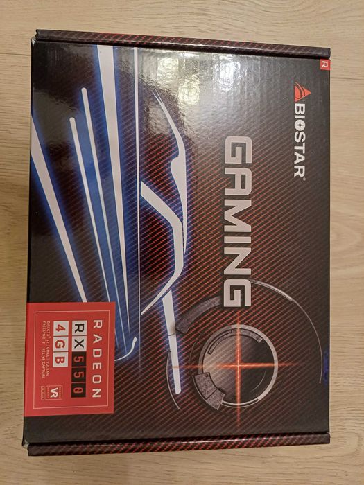 Placă Video Biostar AMD RADEON RX 550 4 GB GDDR5 128 DE BIT