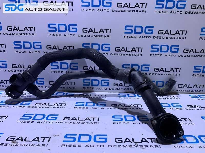 Furtun Conducta Apa Termostat Radiator  Audi A4 B7 1.9 TDI BRB BKE 2005 - 2008 Cod 8E0121055N