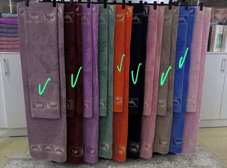 Полотенца банные и лицевые