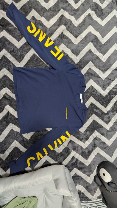 Блуза с дълъг ръкав Calvin Klein