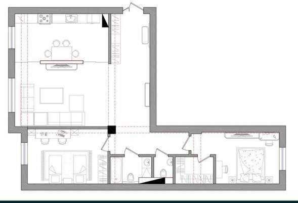 "Арзон Нархда‼️ Коробка ЖК Barocco 3ком 114м2  Финансовый институт‼️