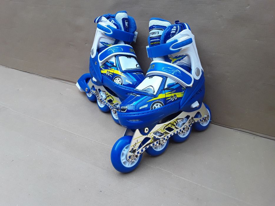 ROLE PREMIUM cu sina din ALUMINIU si Roti silicon 31-34 sau 35-38 NOI