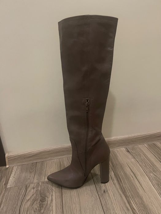 Ботуши-цвят каки