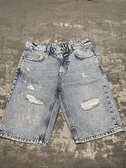 Детски дънкови къси панталони Zara