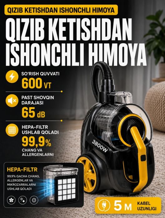Uy uchun  sensorli changyutgichi.