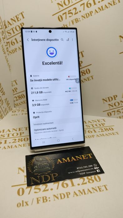 NDP AMANET Brăila Samsung S23 Ultra 256 GB (3013)