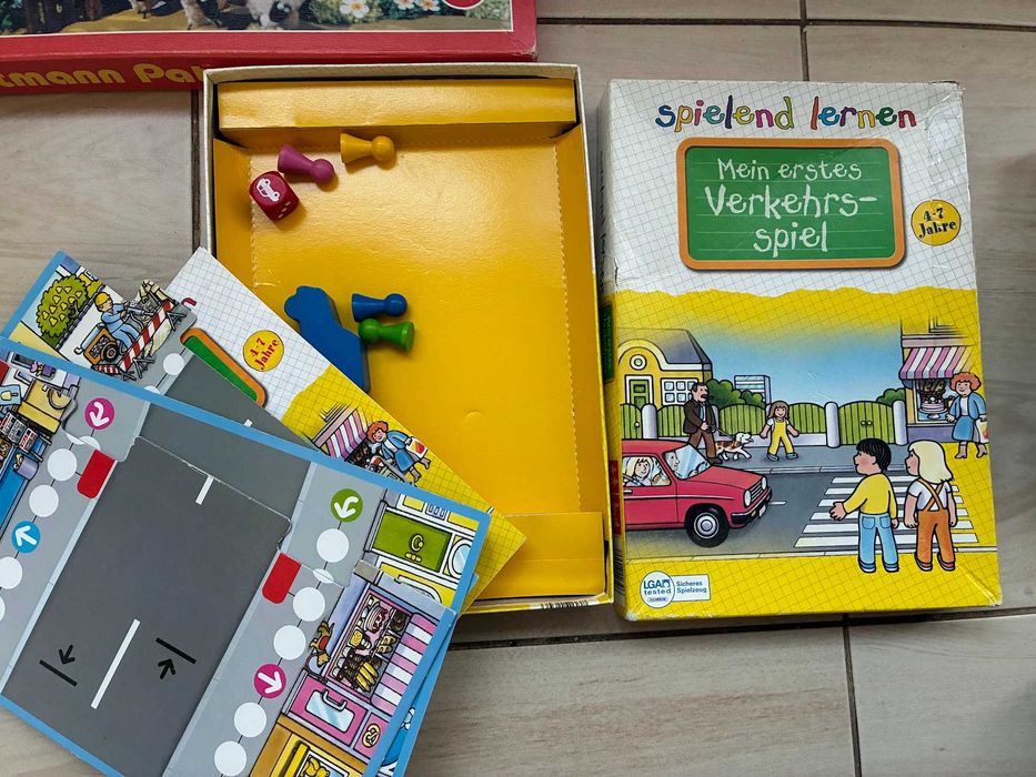 Голям лот от 8 броя детски настолни игри