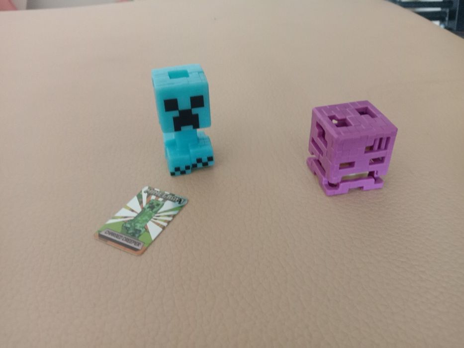 заряженный крипер и шалкер киндер