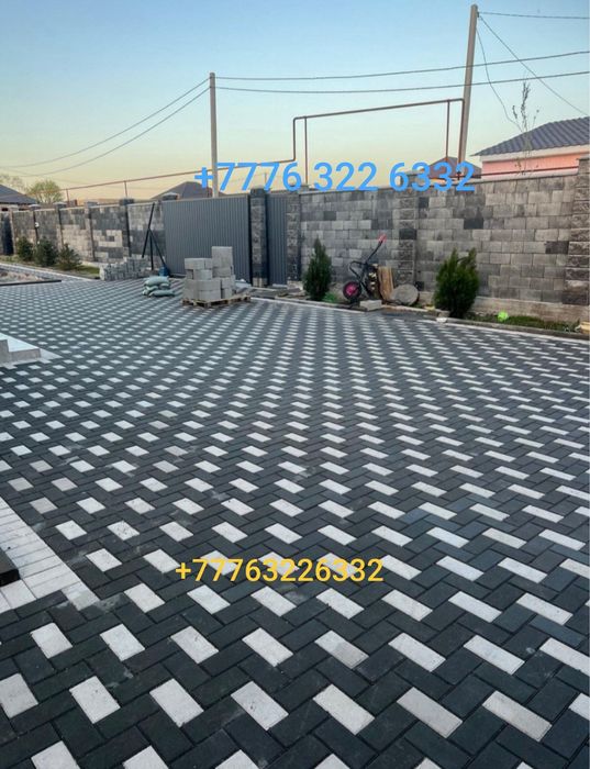 Брусчатка Кирпичик , Евро брусчатка