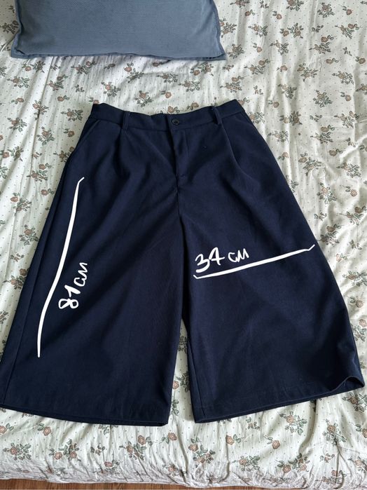 Женские укороченные штаны на резинке