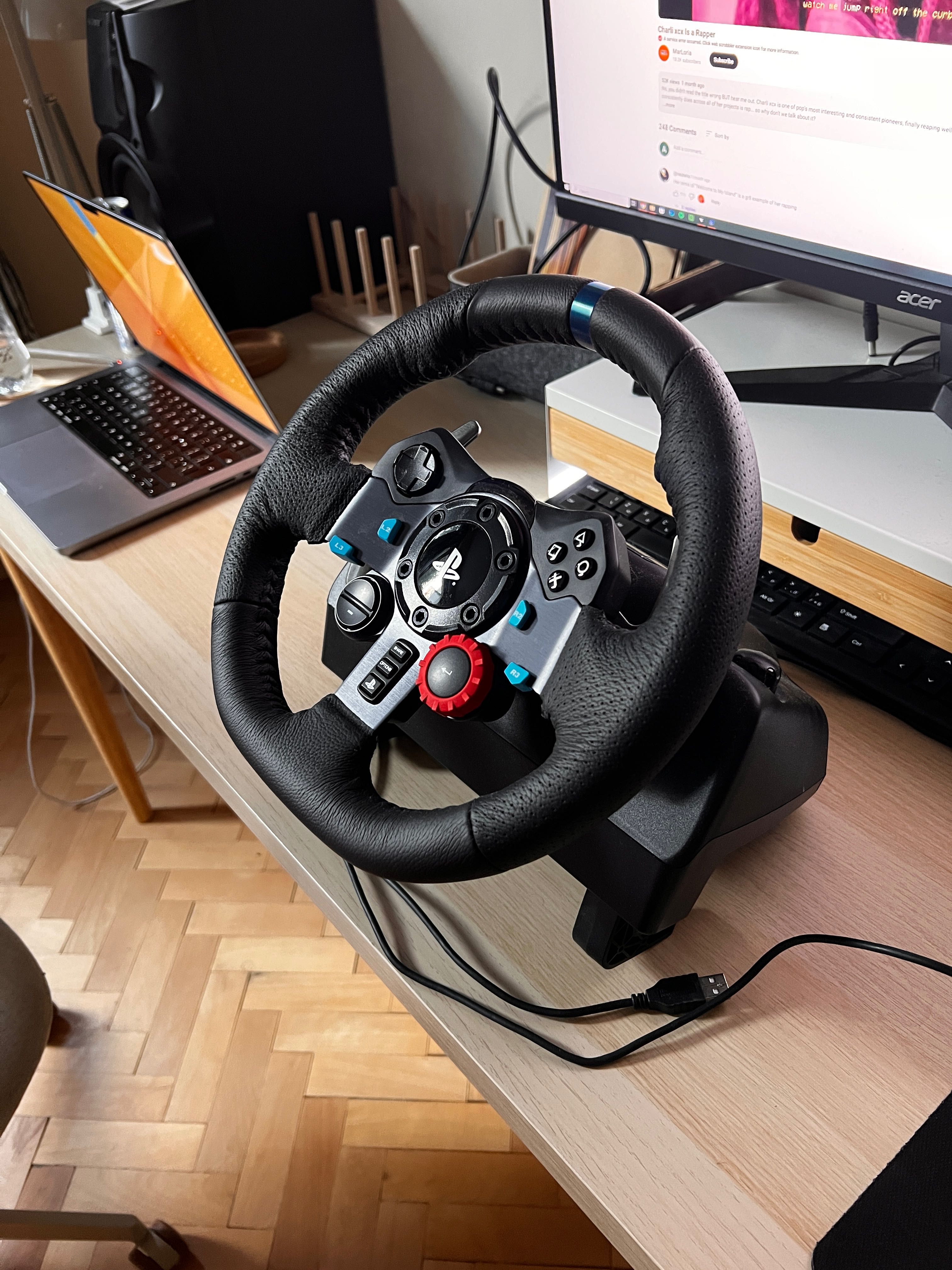 Logitech G29 волан гр. София Бъкстон • OLX.bg