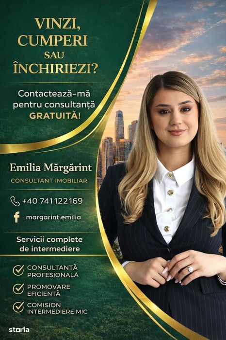 COMISION 0% | Apartament 3 camere | 82 m2 | Parcare + Boxa | ISARAN