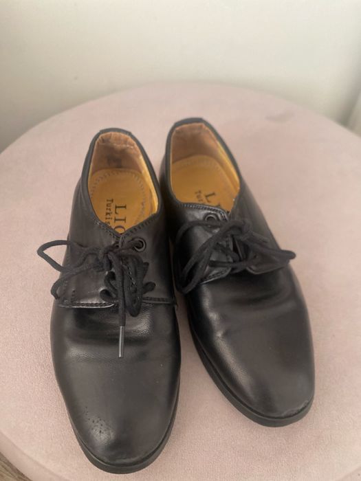 Детска обувь кожаные туфли