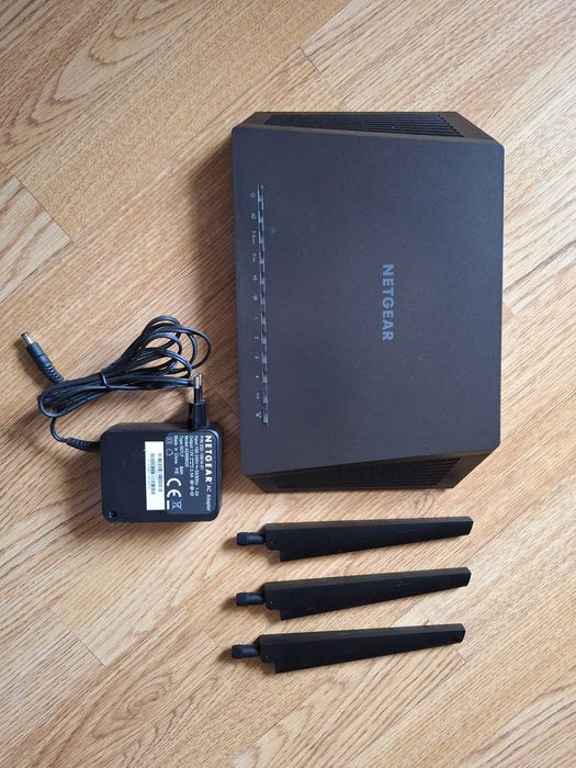 Безжичен рутер NetGear Nighthawk R7000, Dual-Band, AC 1900Mpbs