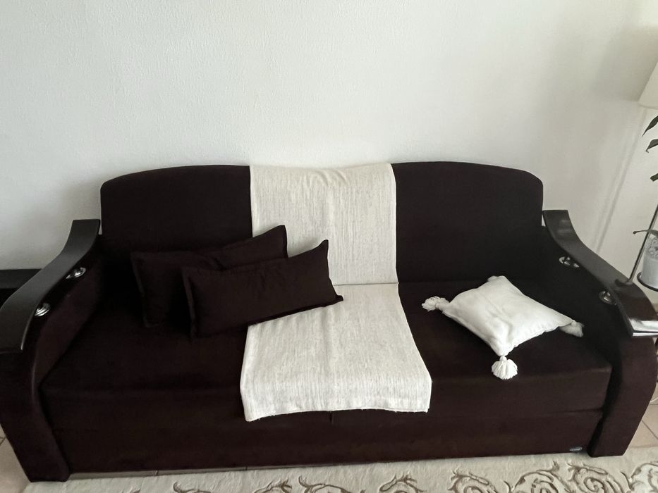 Canapea extensibila cu arcuri, 2 locuri