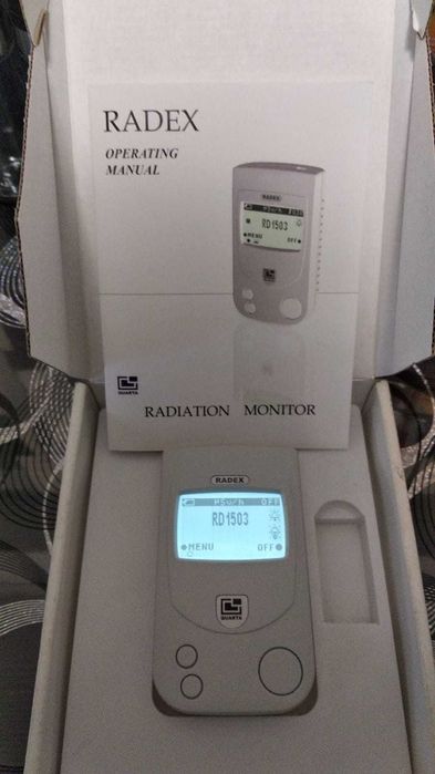 Nuclear Radiation Detector RADEX RD1503 by QUARTA-RAD Geiger Counter Poiana Brasov • OLX.ro