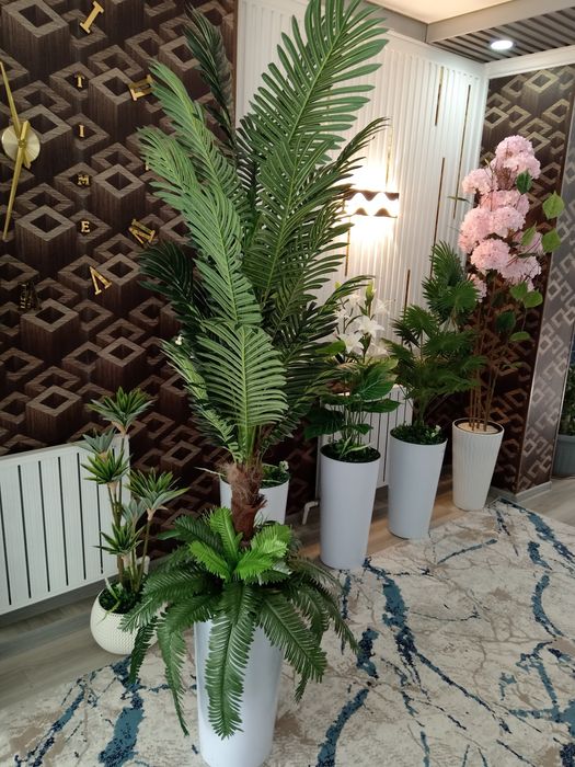 Искусственные цветы, растения, деревья. Суний гуллар.