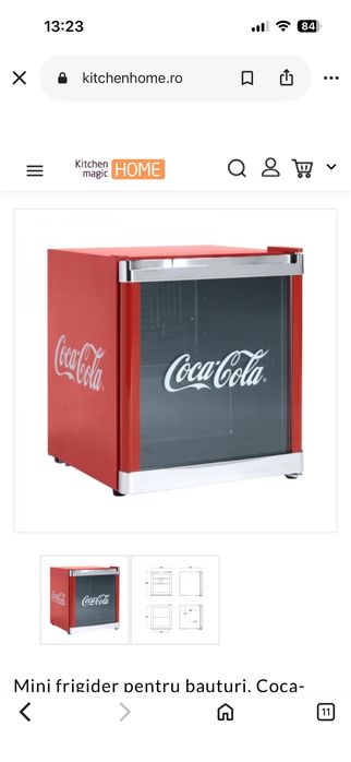 Frigidere Coca cola diferite dimensiuni