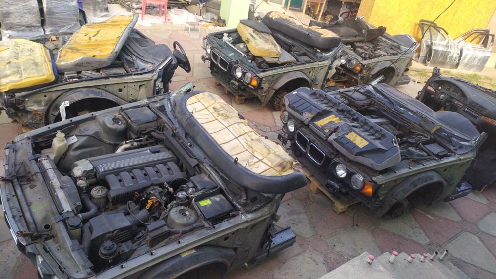 Автозапчасти, авторазбор, разбор на БМВ Е34, Е39.