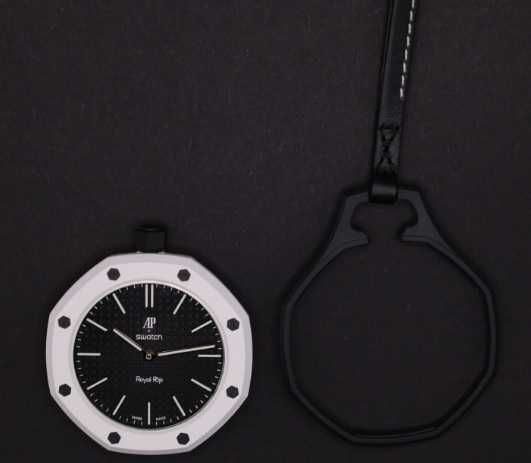Ceas AP Audemars Piguet X Swatch Royal Pop OCHO NEGRO Edition !!! 2026 !