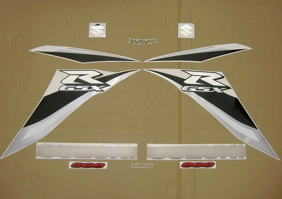Стикери Сузуки 600 GSXR 2008г.-2009г. лепенки Suzuki GSX-R к8 к9 k8 k9