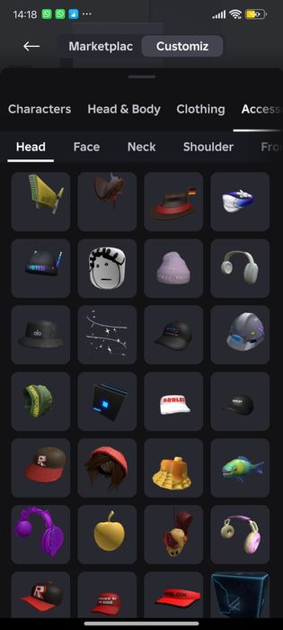 Продам аккаунт в роблоксе.