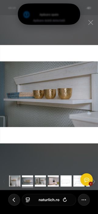 Vand mobila living ,colectia Kashmir NATURLICH,formata din 4 piese