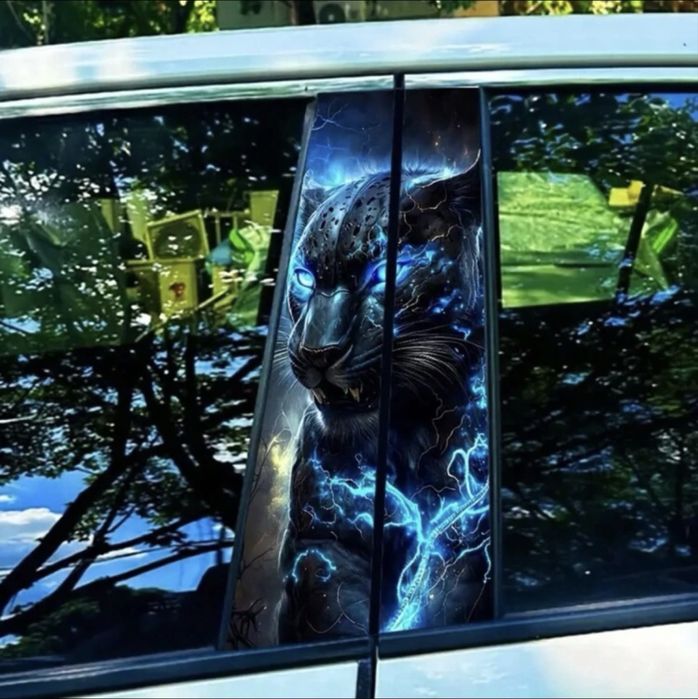 Винилови стикери за страничните колони на вратите - 2бр.