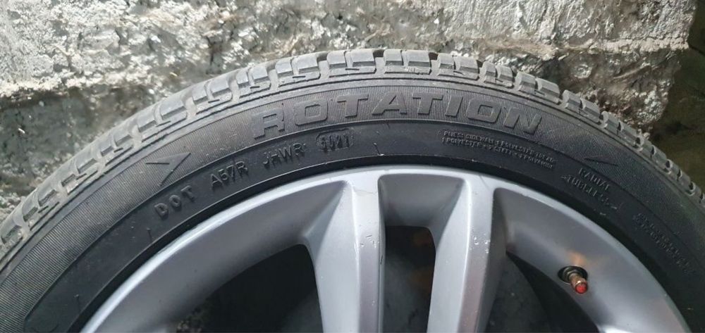 Jante aliaj opel R17 + cauciucuri