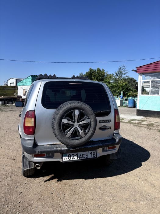 Chevrolet Niva на ходу