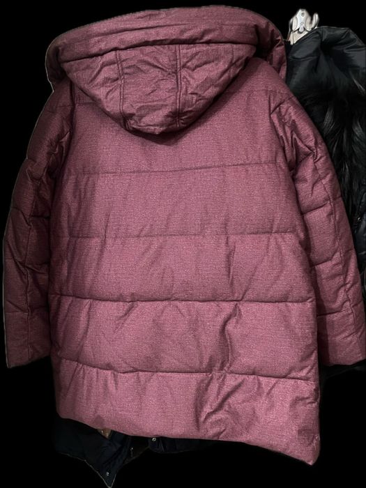 Пуховик средней длины новый