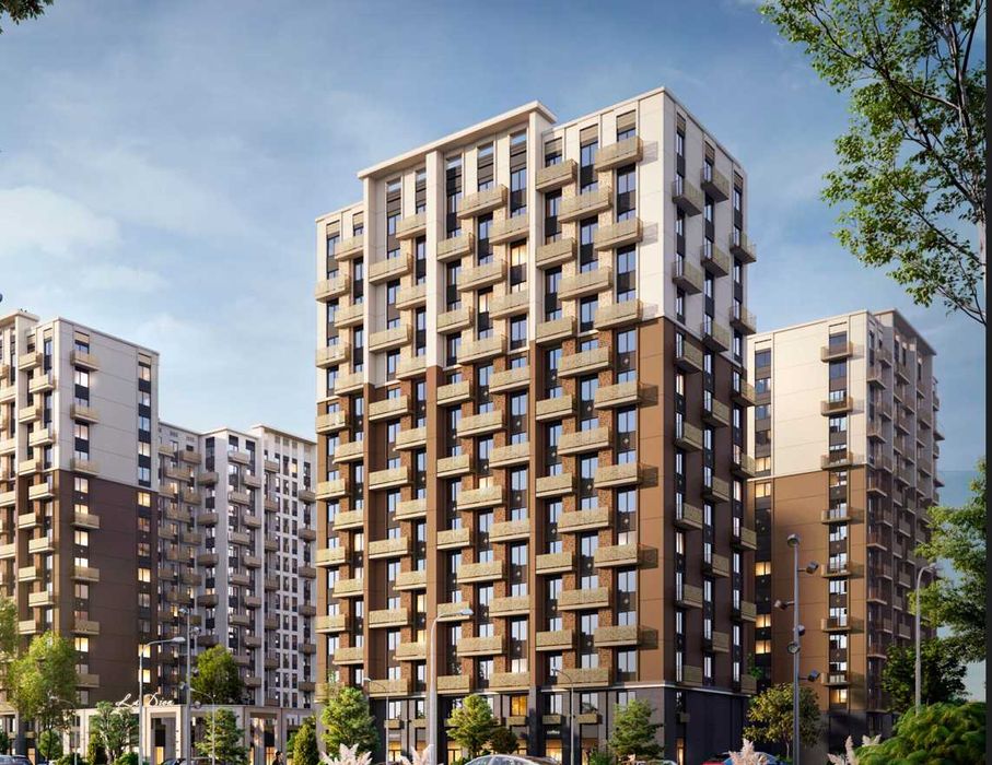 1комн кв 37.13 м² ул.Фергана Юли СКИДКА -12%| Ипотека и Рассрочка