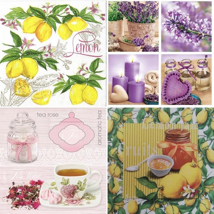 Салфетки за декупаж декорация/ за колекция