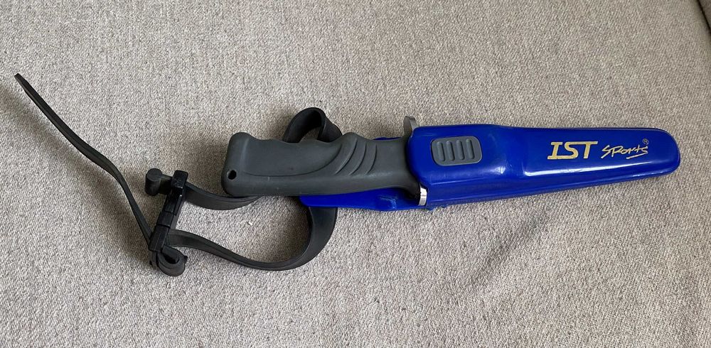 Cutit de scafandri IST Sports din otel inoxidabil original + toc cadou