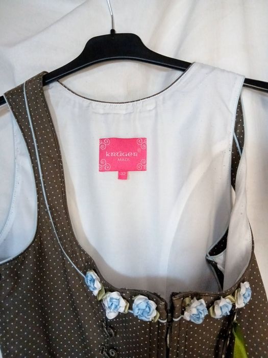 Dirndl Nr 32 -34 Krüger Madl rochie bavareză Oktiberfest rochie tirole