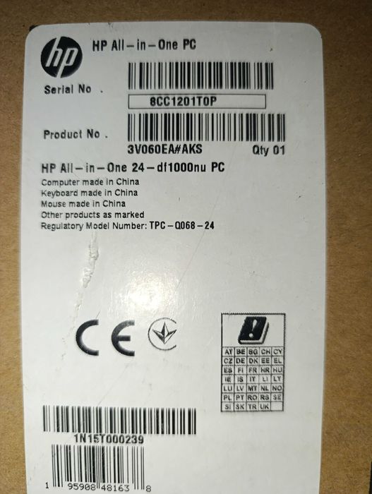Компютър HP All - in - One 24 df1000nu