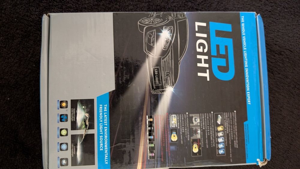 Set Led auto 30w impermeabil , aluminiu,