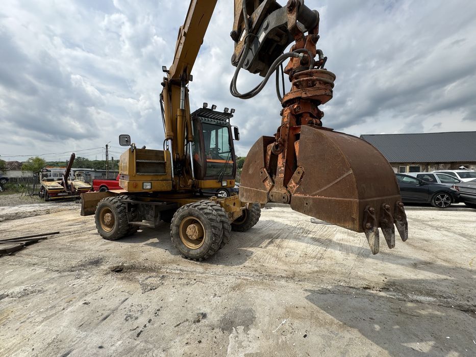 Cupe excavator Lenhoff  Graifer sistem gazon  taluz