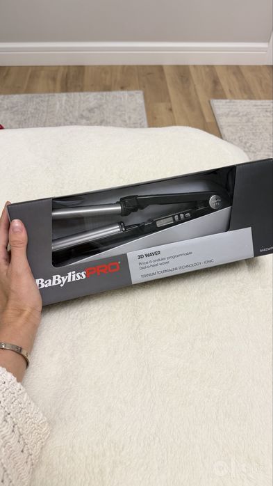 Babyliss Pro 3D waver . Щипцы для создания волн .