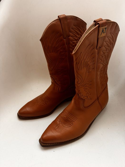 cizme piele (ciocate) NOI, handmade