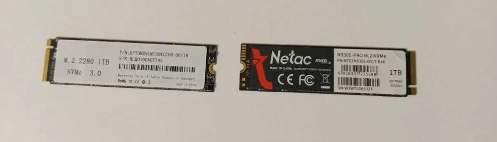 Ssd m2 nvme 1tb netac