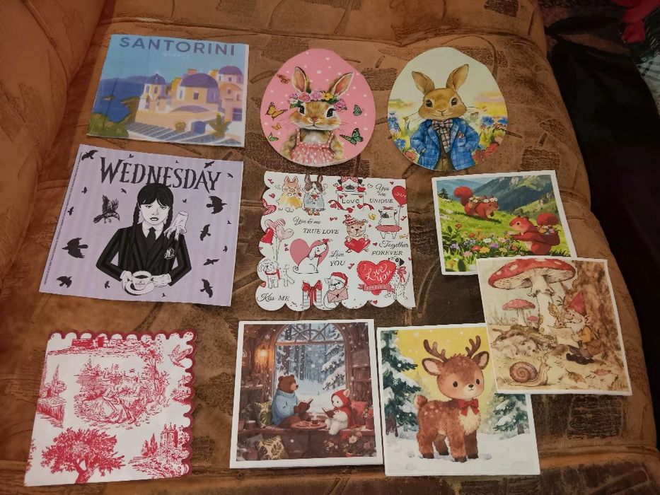 Лот салфетки  48