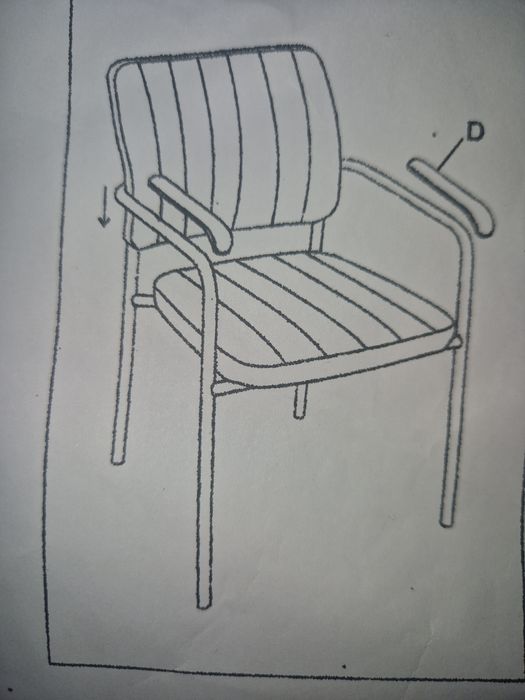 Стол  трапезен  метален черен