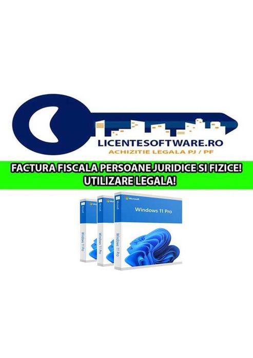 Pachet PROMO: 3x Licente Windows 11 Pro (RETAIL, FACTURA FISCALA!)