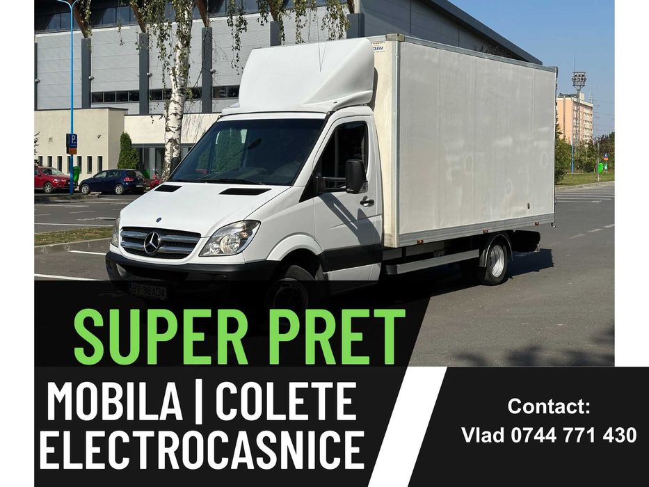 Transport ieftin marfa, mobila, colete Brasov si intern Romania