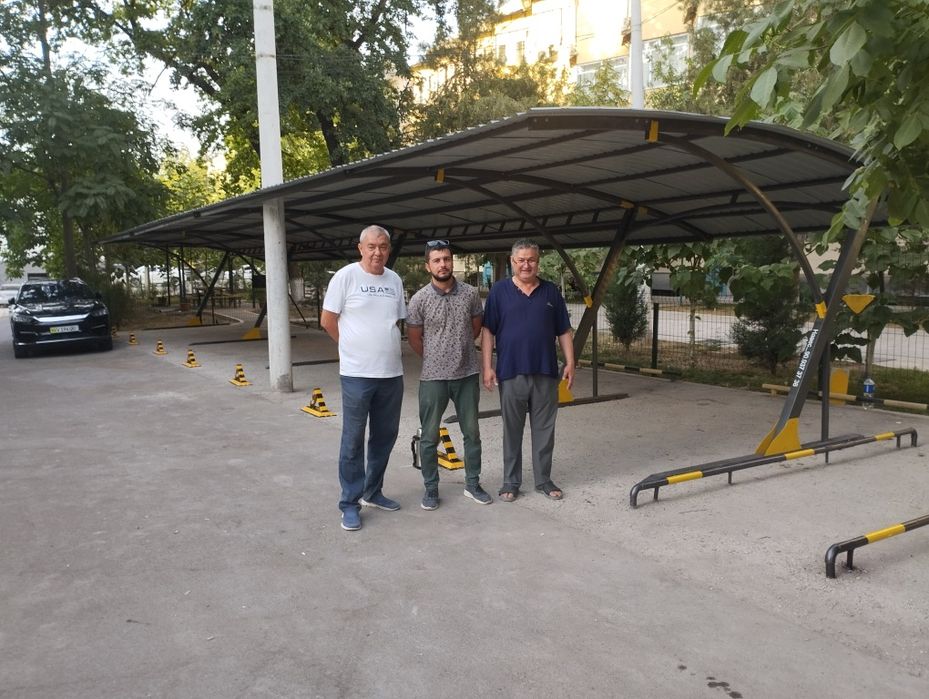 Навес мошиналар учун ховлига ва бошка турдаги