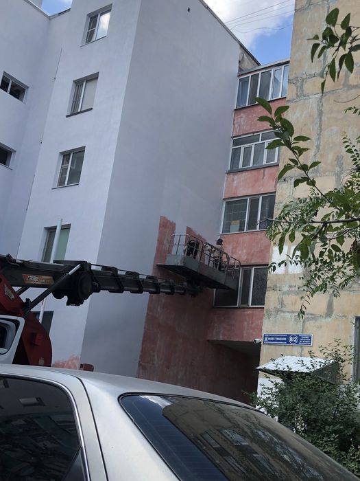 Фасадные работы.