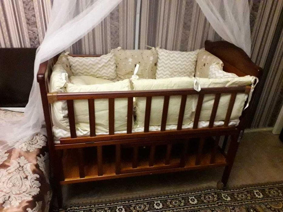 Детский манеж кровать