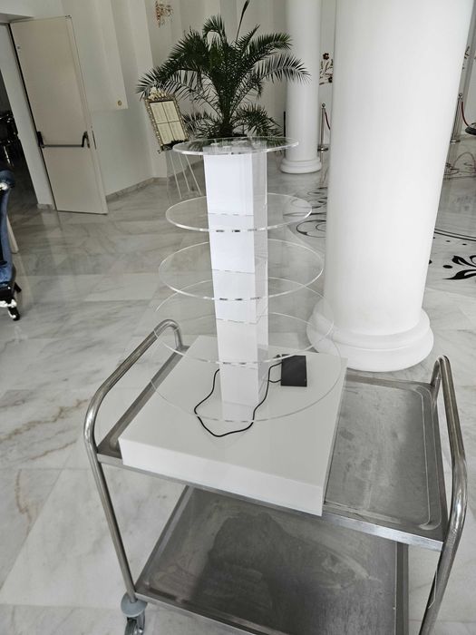 Suport candy bar, tort, tortul mirelui, shotturi(nunta,botez,etc)