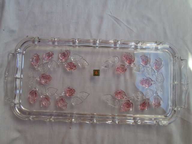 WMF ново немско марково стъклено плато за сладкиши.